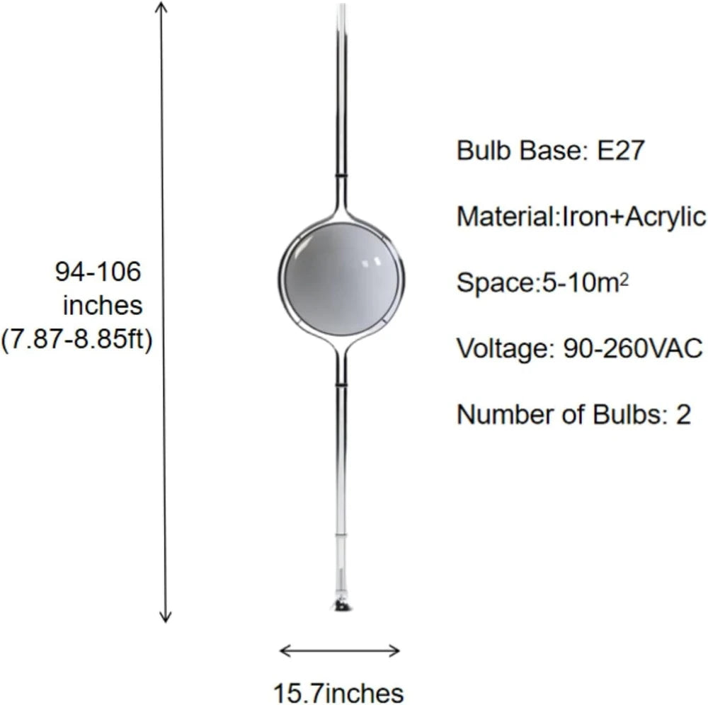 Metallic Copper Floor to Ceiling Lamp