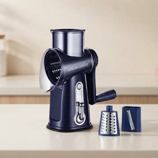 Multifunction Rotary Drum Vegetable Grater (4TH generation upgrade)